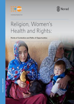 Religion, Women’s Health and Rights (UNFPA, Norad, 2015)
